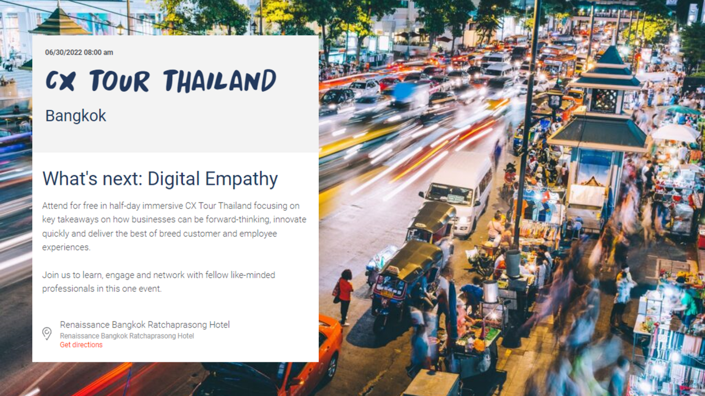 Genesys CX Tour Thailand